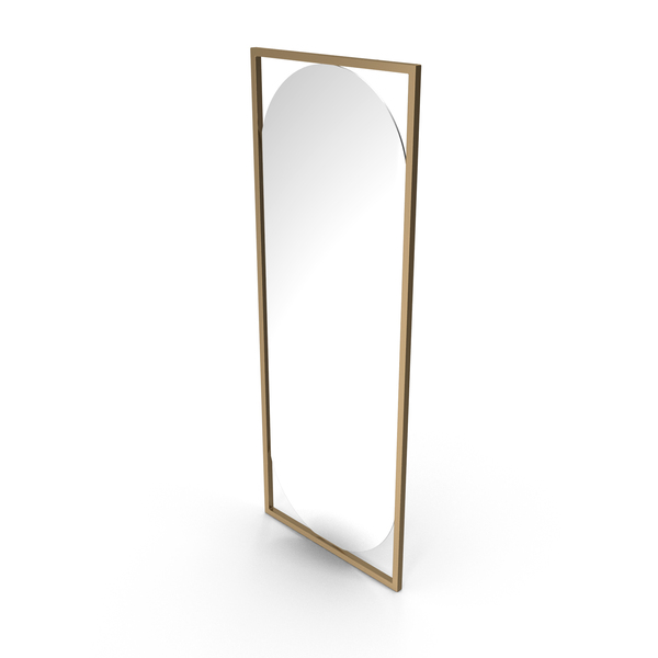 Wall: Oval Mirror In A Metal Gold Frame PNG & PSD Images Wall: Oval Mirror In A Metal Gold Frame PNG & PSD Images