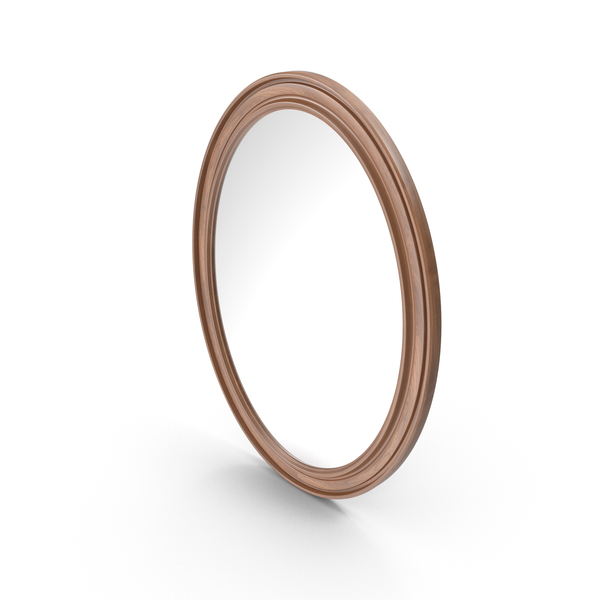 Oval Wooden Mirror PNG & PSD Images Oval Wooden Mirror PNG & PSD Images