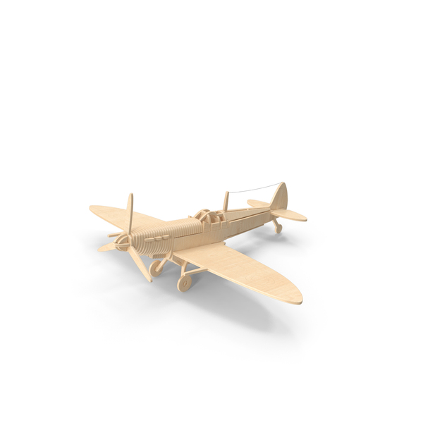 Fighter Propeller Plane: P301 Spitfire Construction Kit PNG & PSD Images