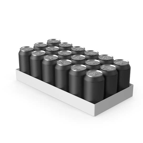 Aluminum Can: Pack with 24 Black Soda Cans PNG & PSD Images Aluminum Can: Pack with 24 Black Soda Cans PNG & PSD Images