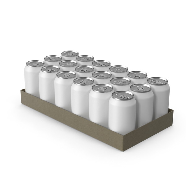Aluminum Can: Pack with 24 White Soda Cans PNG & PSD Images Aluminum Can: Pack with 24 White Soda Cans PNG & PSD Images