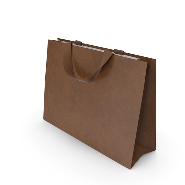 Gift Bag: Package Small Brown PNG & PSD Images Gift Bag: Package Small Brown PNG & PSD Images