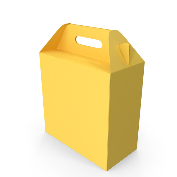 Takeaway Food Container: Packaging Box Yellow PNG & PSD Images