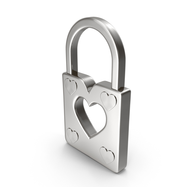 Padlock Symbol Silver PNG & PSD Images