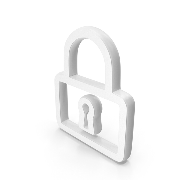 Padlock Symbol White PNG Images & PSDs for Download PixelSquid