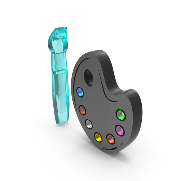 Symbols: Paint Brush Art Symbol PNG & PSD Images