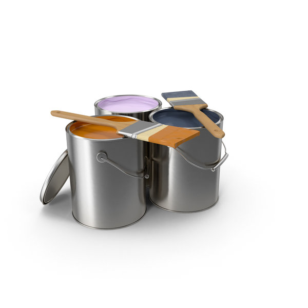 Can: Paint Cans and Brushes PNG & PSD Images Can: Paint Cans and Brushes PNG & PSD Images