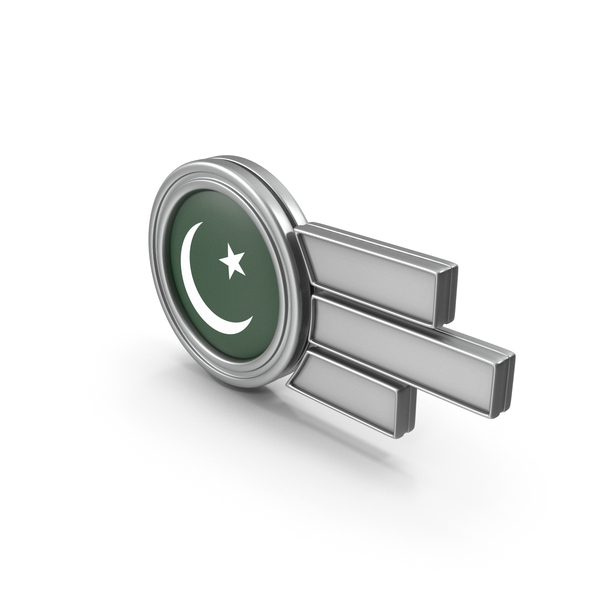 Pakistan Flag Badge PNG & PSD Images