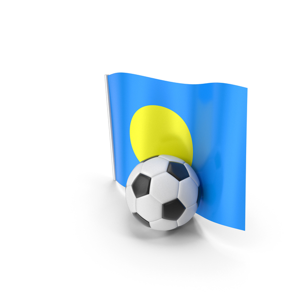 Palau Flag With Foot Ball PNG & PSD Images Palau Flag With Foot Ball PNG & PSD Images