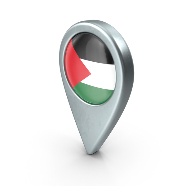 Palestine Flag Location PNG & PSD Images