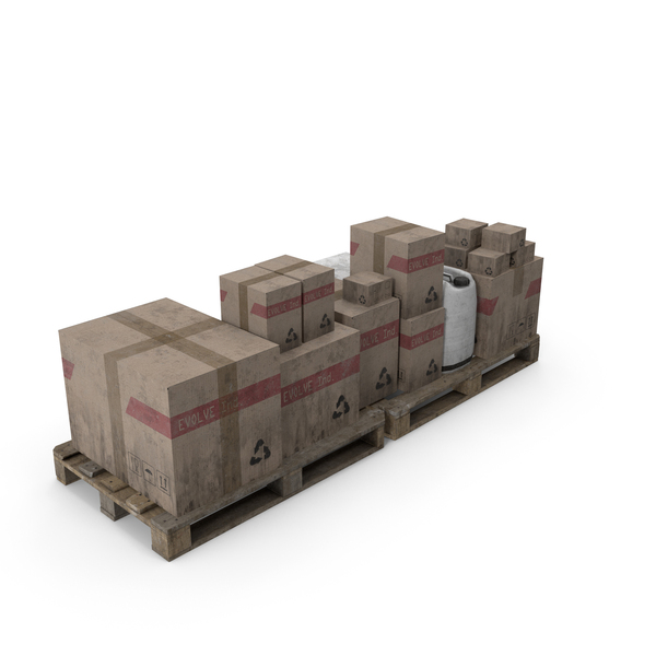 Jack: Pallet With Boxes PNG & PSD Images