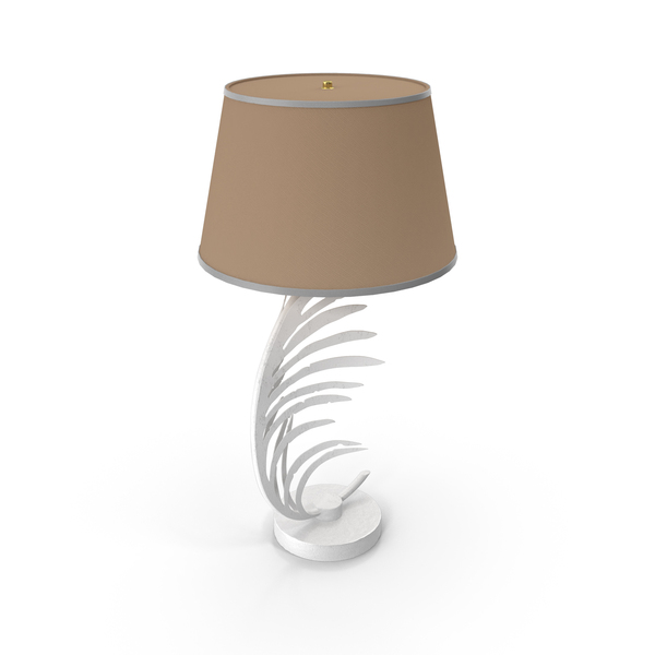Lamp: Palm Frond Table Lamps PNG & PSD Images