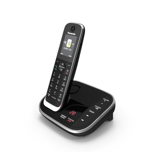 Panasonic KX TGJ420E DECT Cordless Phone with Base Station PNG & PSD Images Panasonic KX TGJ420E DECT Cordless Phone with Base Station PNG & PSD Images