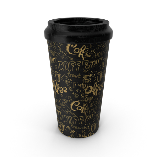 Zarf: Paper Cup Black Patterned PNG & PSD Images Zarf: Paper Cup Black Patterned PNG & PSD Images