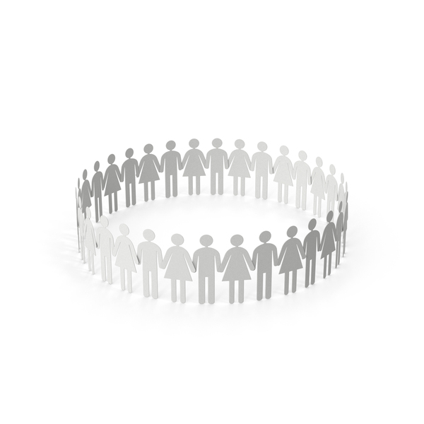 Paper Figures Holding Hands PNG & PSD Images Paper Figures Holding Hands PNG & PSD Images