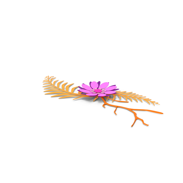 Cartoon Flower: Paper Flowers PNG & PSD Images