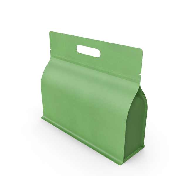 Bag: Paper Packaging Green PNG & PSD Images