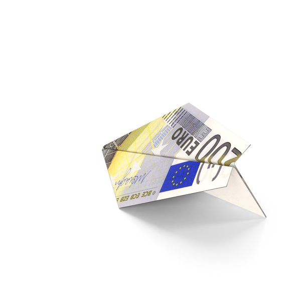 Banknote: Paper Plane Euro 200 Note Money PNG & PSD Images Banknote: Paper Plane Euro 200 Note Money PNG & PSD Images