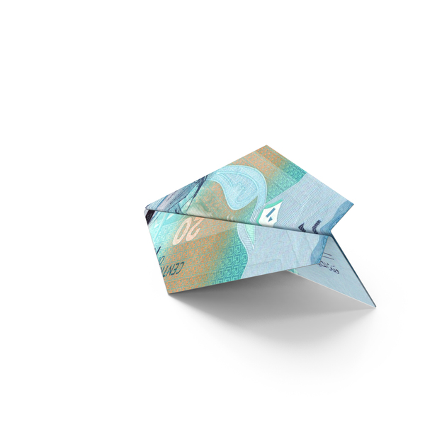 Currency: Paper Plane Kuwait 10 Dinars Note Money PNG & PSD Images