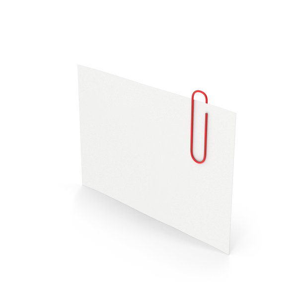 Paper With Paper Clip PNG & PSD Images Paper With Paper Clip PNG & PSD Images