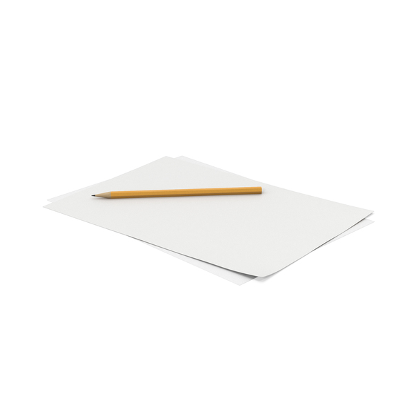 Notepad: Papers With Pencil PNG & PSD Images Notepad: Papers With Pencil PNG & PSD Images