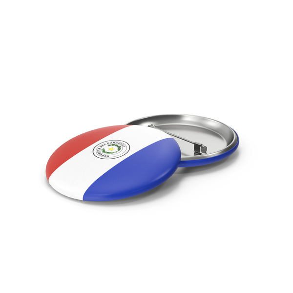 Paraguay Flag Badge PNG & PSD Images