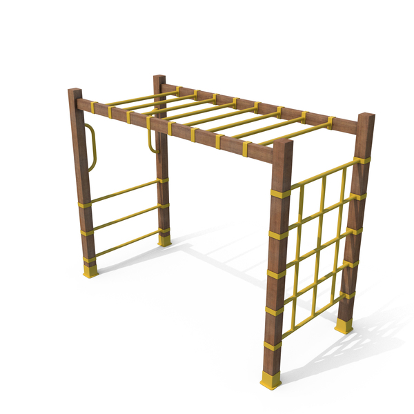 Monkey Bars: Park Fitness Equipment PNG & PSD Images