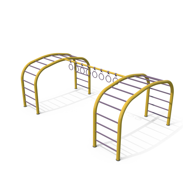 Playground Balance Beam: Park Fitness Equipment PNG & PSD Images