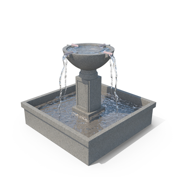 Park Modern Fountain PNG & PSD Images Park Modern Fountain PNG & PSD Images