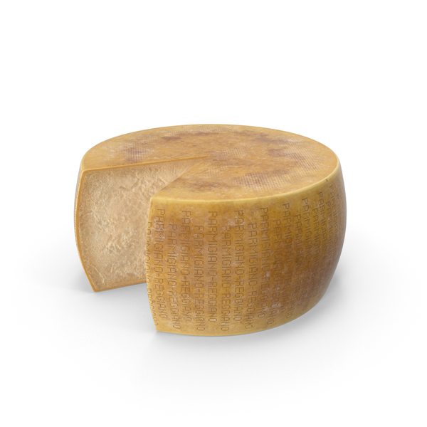 Cheese: Parmesan Wheel PNG & PSD Images