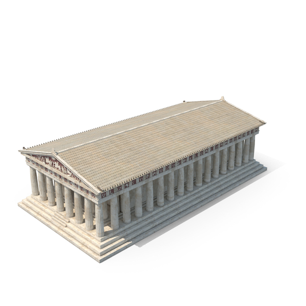 Greek Temple: Parthenon PNG & PSD Images