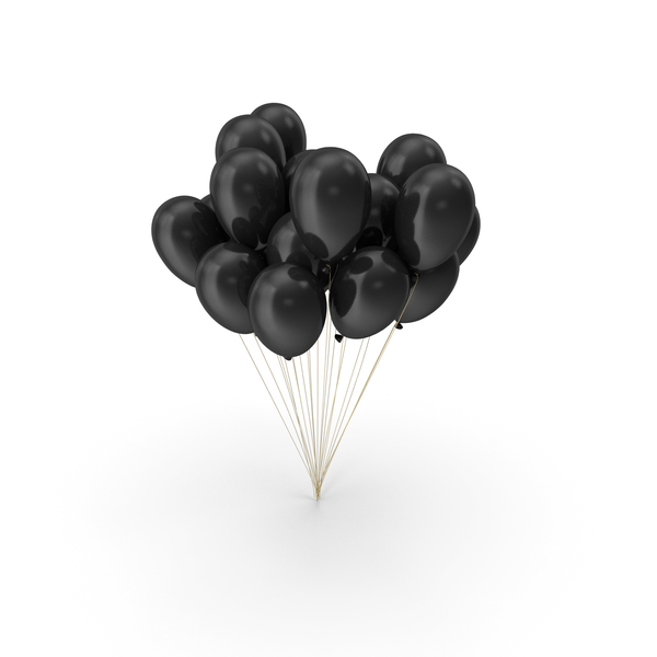 Party Gift Festival Balloons Black PNG & PSD Images Party Gift Festival Balloons Black PNG & PSD Images