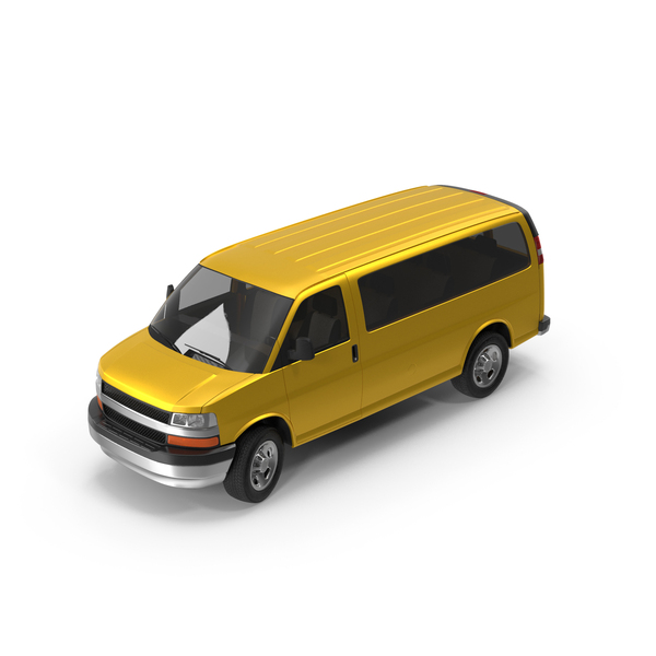 Passenger Van Yellow PNG & PSD Images