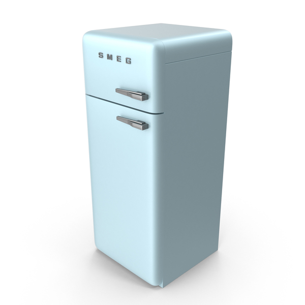 Pastel Blue Refrigerator PNG & PSD Images Pastel Blue Refrigerator PNG & PSD Images