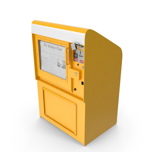Electronic Kiosk: Pay Newstand Clean PNG & PSD Images