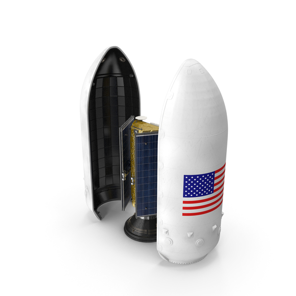 Communication: Payload Fairing with Communications Satellite PNG & PSD Images Communication: Payload Fairing with Communications Satellite PNG & PSD Images