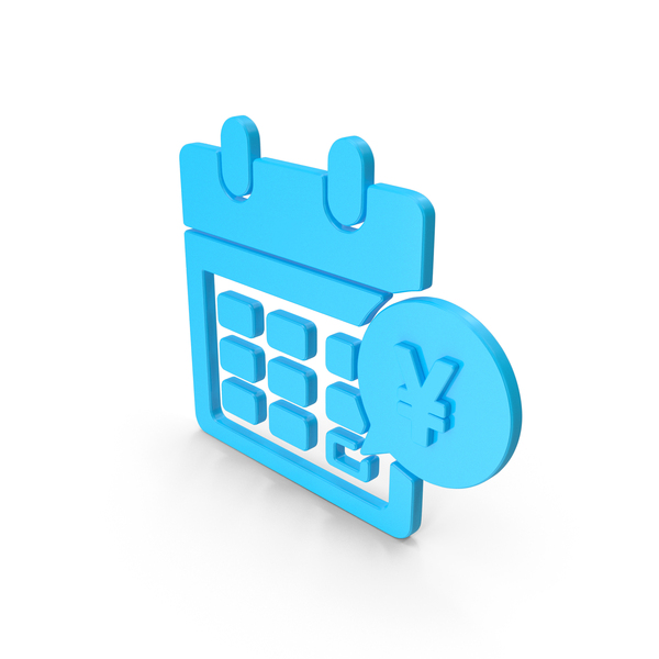 Payment Calendar Yen Symbol Blue PNG & PSD Images Payment Calendar Yen Symbol Blue PNG & PSD Images