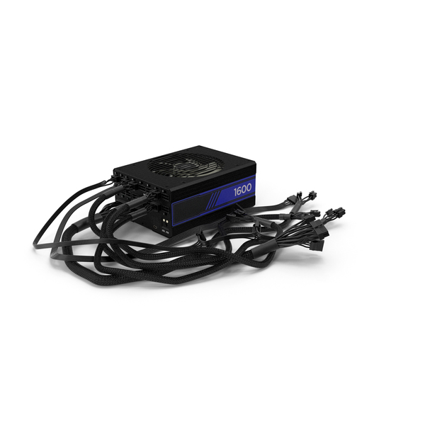Power Supply: PC ATX Modular PSU PNG & PSD Images Power Supply: PC ATX Modular PSU PNG & PSD Images
