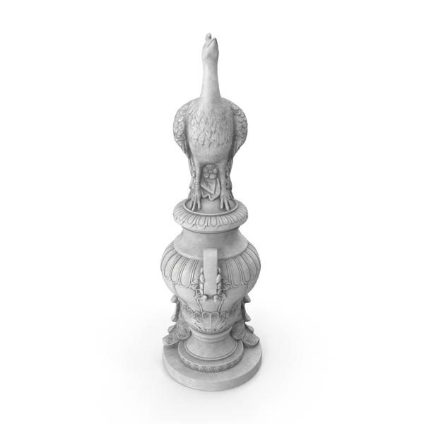 Bird: Peacock Statue Marble PNG & PSD Images Bird: Peacock Statue Marble PNG & PSD Images