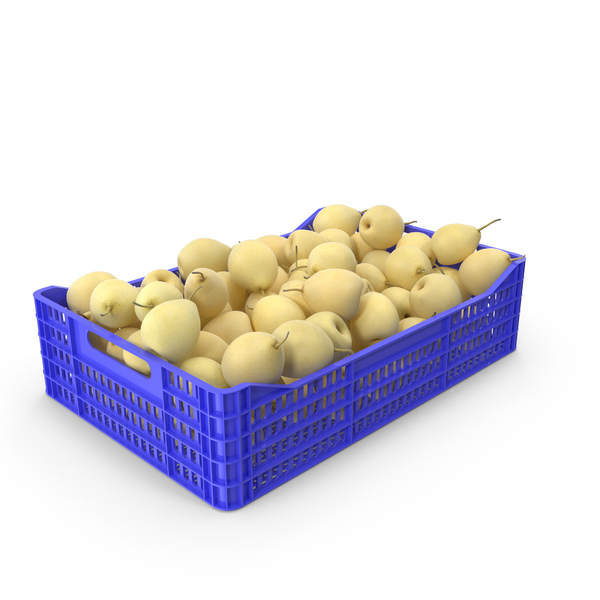 Pear Chinese Plastic Crate PNG & PSD Images Pear Chinese Plastic Crate PNG & PSD Images