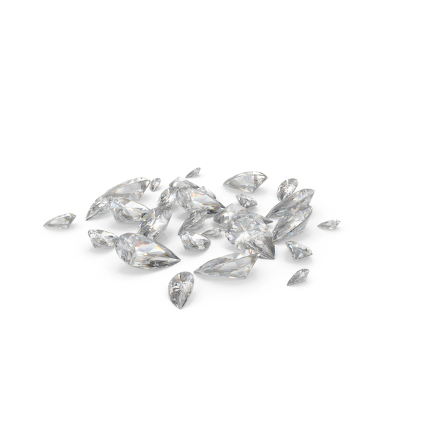 Diamond: Pear Cut Diamonds PNG & PSD Images