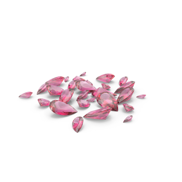 Gems: Pear Cut Pink Topazes PNG & PSD Images Gems: Pear Cut Pink Topazes PNG & PSD Images
