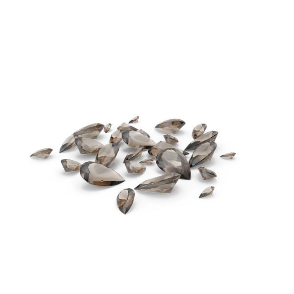 Gems: Pear Cut Smokey Topazes PNG & PSD Images Gems: Pear Cut Smokey Topazes PNG & PSD Images