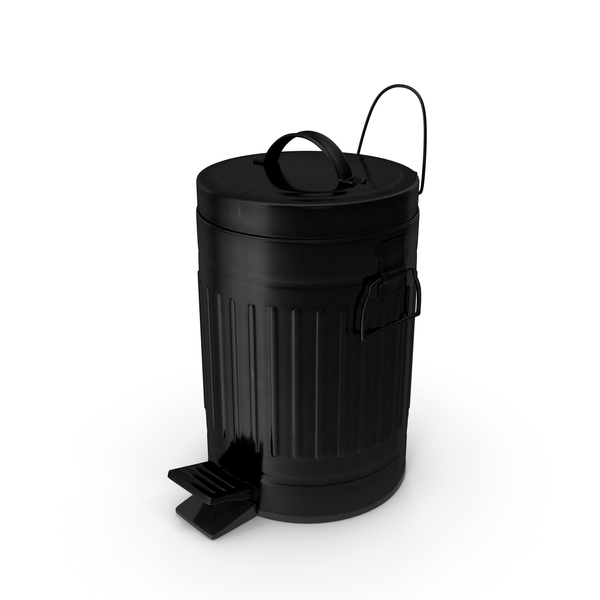 Pedal Trash Bin Black PNG & PSD Images Pedal Trash Bin Black PNG & PSD Images
