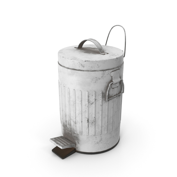 Pedal Trash Bin White Dirty PNG & PSD Images Pedal Trash Bin White Dirty PNG & PSD Images