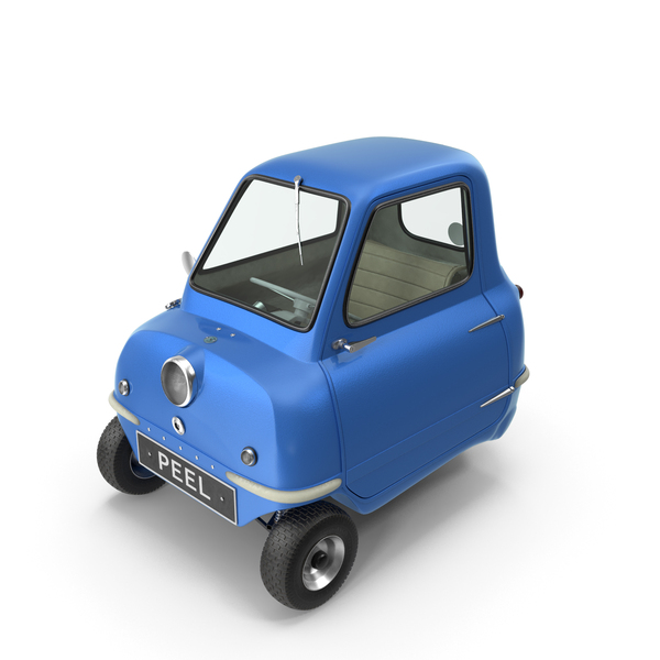Three Wheeler Car: Peel P50 PNG & PSD Images Three Wheeler Car: Peel P50 PNG & PSD Images
