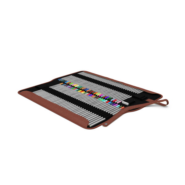 Pencil Box With Pencils PNG & PSD Images