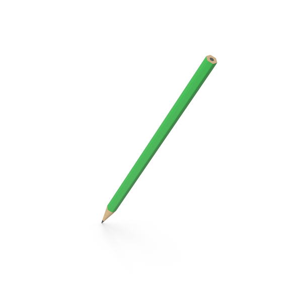 Colored: Pencil Green PNG & PSD Images