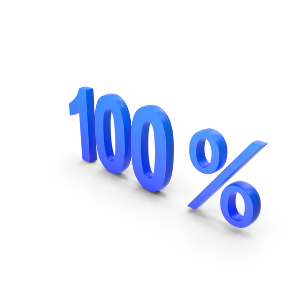 Percent 100 Blue PNG & PSD Images Percent 100 Blue PNG & PSD Images