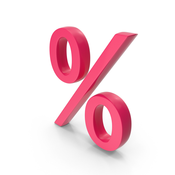 Percent Symbol Logo Icon Pink PNG Images & PSDs for Download